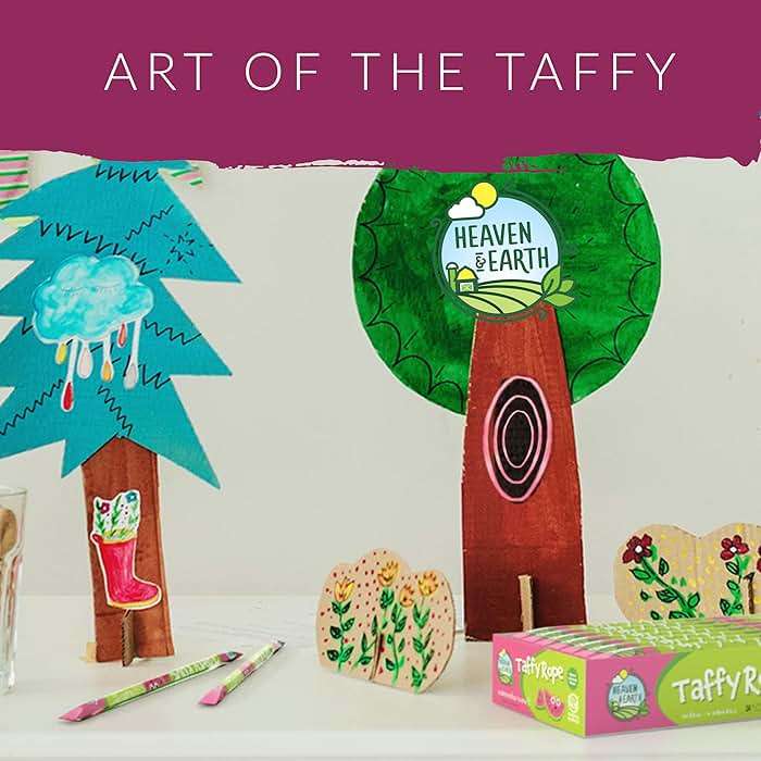 Heaven & Earth Watermelon Wow Taffy Rope 19.5oz (24 Pack) | Made with Natural Colors & Flavors, No High Fructose Corn Syrup, Gluten Free, Nothing Artificial, Kosher, Wonderfully Delicious! - Image 7