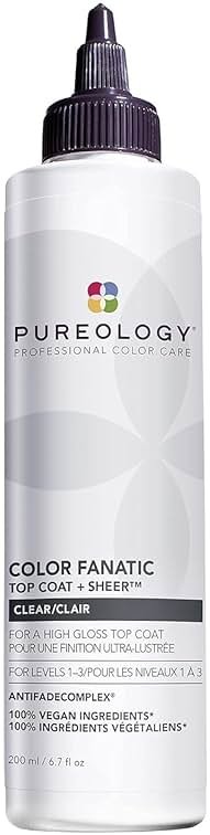 Pureology Color Fanatic Top Coat + Tone - Maintains Hair Color Treatment, Smooths, Restores Vibrancy and Adds Shine - Product Image