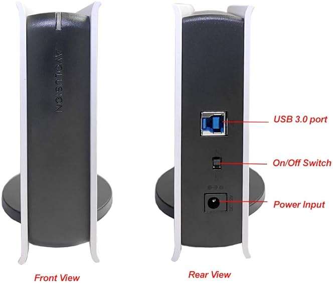 Avolusion PRO-5X Series 6TB USB 3.0 External Gaming Hard Drive for PS5 Game Console (White) (Renewed) - Image 7