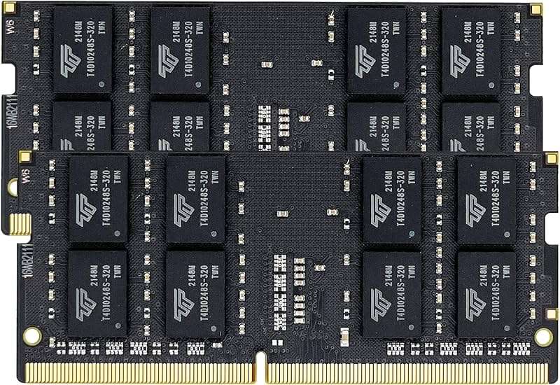Timetec 32GB KIT (2x16GB) DDR4 3200MHz (PC4-3200AA) PC4-25600 SODIMM Laptop RAM – 260-Pin 1.2V CL22 Non-ECC Unbuffered Memory Module for Laptop, Notebook, Mini PC, All-in-One - Image 2