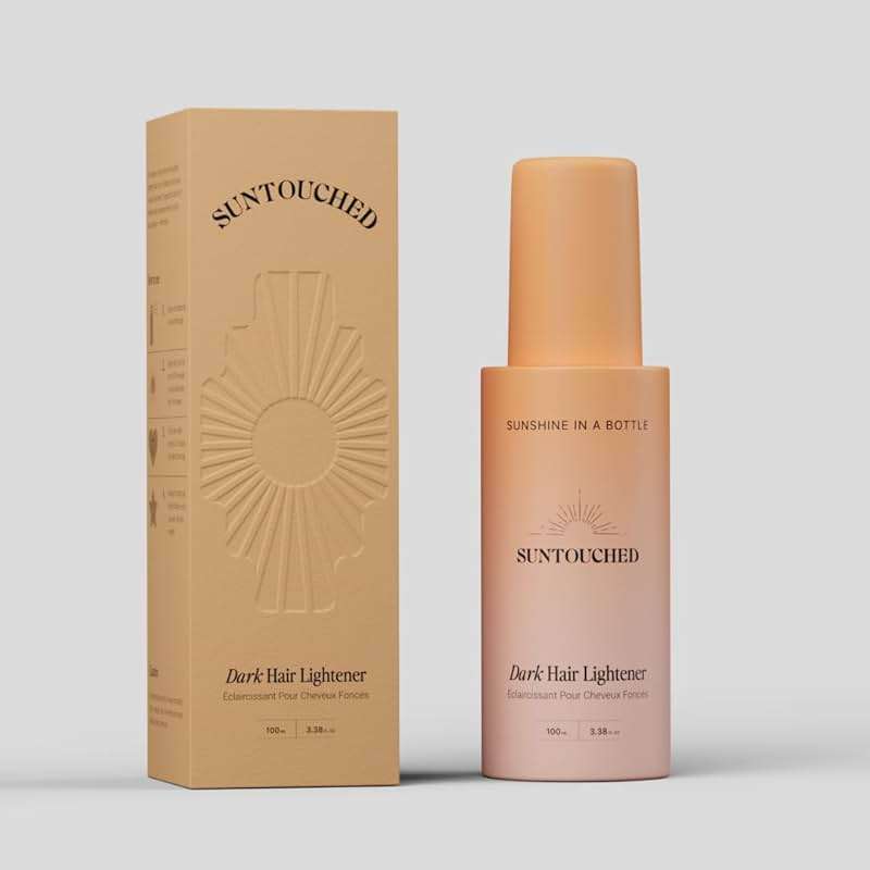 Suntouched Sun Hair Lightener for Dark Hair - Citrus & Chamomile Lightening Spray for Brunette Highlights - Vegan, Cruelty Free, Paraben Free, Ammonia Free, Bleach Free, 3.38 FL Oz Spray - Image 9