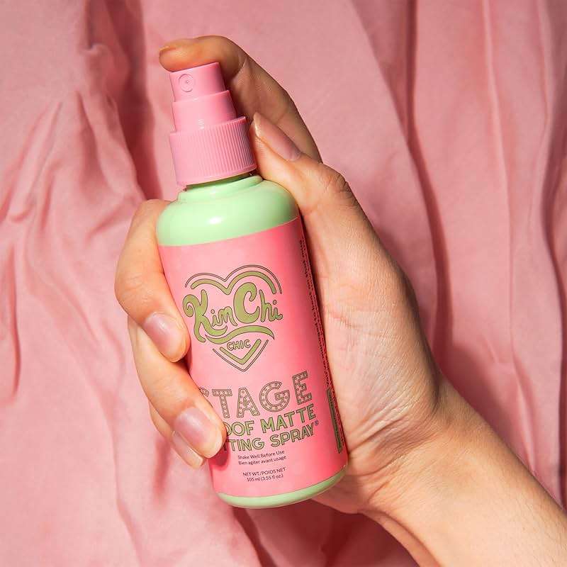 KimChiChic Beauty Stage Proof Matte Setting Spray, Makeup Finishing Mist and Fixative for All Skin Types, 3.55 fl oz - Image 6