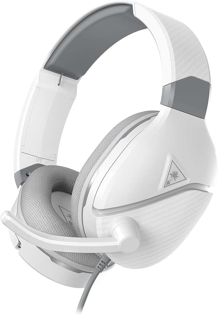 Turtle Beach Recon 200 Gen 2 Powered Gaming Headset - Xbox Series X, Xbox Series S & Xbox One, PS5, PS4, Mobile & PC with 3.5mm - Bass Boost, Memory Foam, White - Image 1