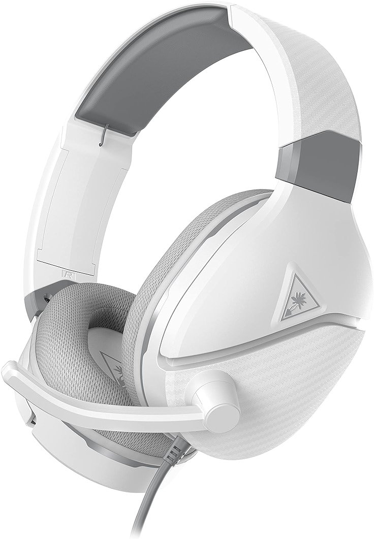 Turtle Beach Recon 200 Gen 2 Powered Gaming Headset - Xbox Series X, Xbox Series S & Xbox One, PS5, PS4, Mobile & PC with 3.5mm - Bass Boost, Memory Foam, White - Product Image