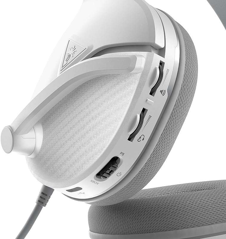 Turtle Beach Recon 200 Gen 2 Powered Gaming Headset - Xbox Series X, Xbox Series S & Xbox One, PS5, PS4, Mobile & PC with 3.5mm - Bass Boost, Memory Foam, White - Image 11