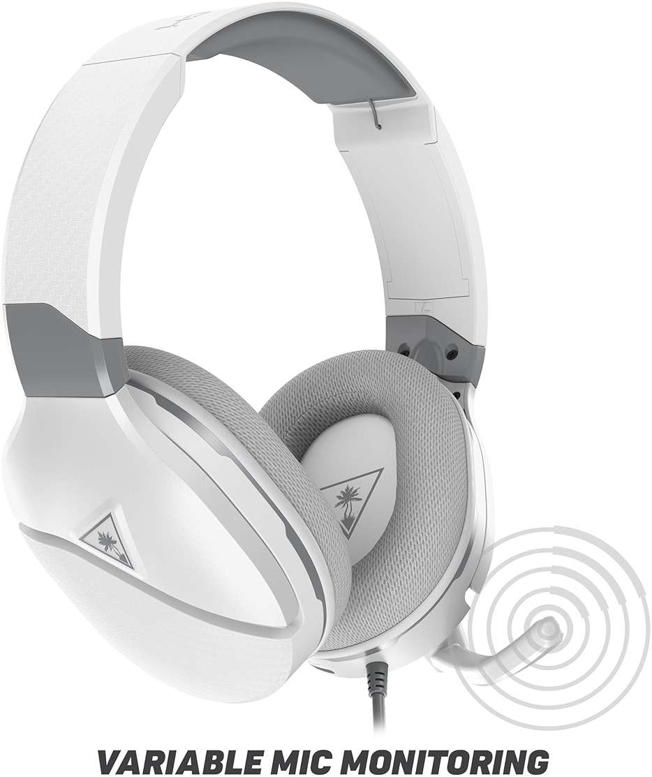 Turtle Beach Recon 200 Gen 2 Powered Gaming Headset - Xbox Series X, Xbox Series S & Xbox One, PS5, PS4, Mobile & PC with 3.5mm - Bass Boost, Memory Foam, White - Image 5