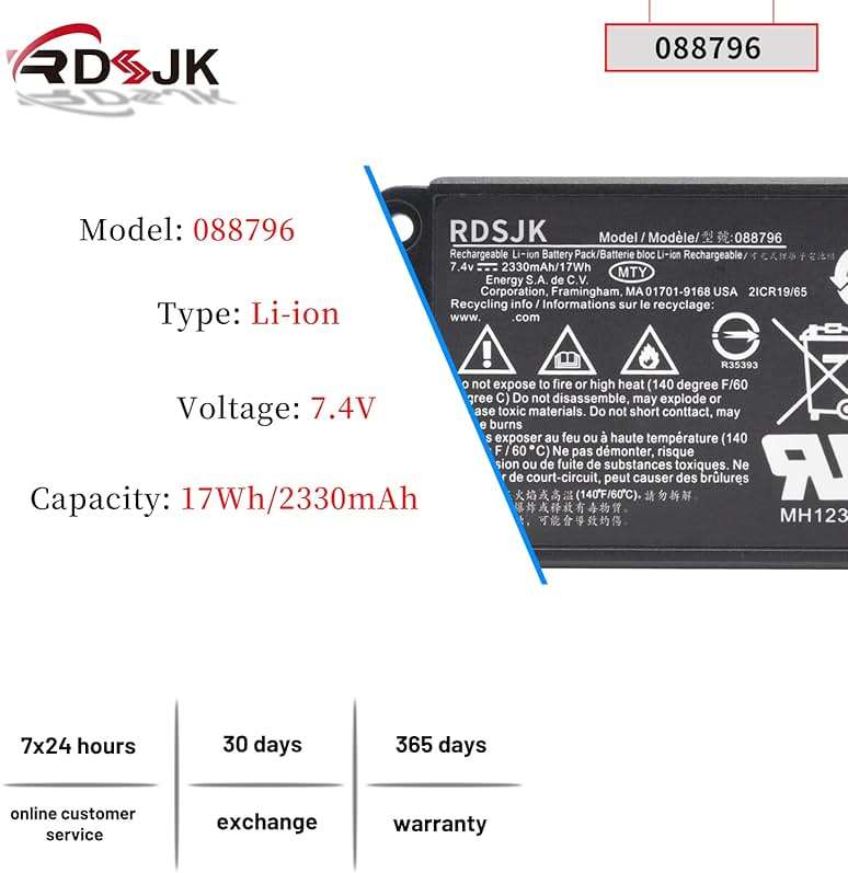 RDSJK 088796 088789 088772 Battery Replacement for Bose Soundlink Mini 2 II mini2 mini II Bluetooth Speaker 7.4V 17Wh - Image 2