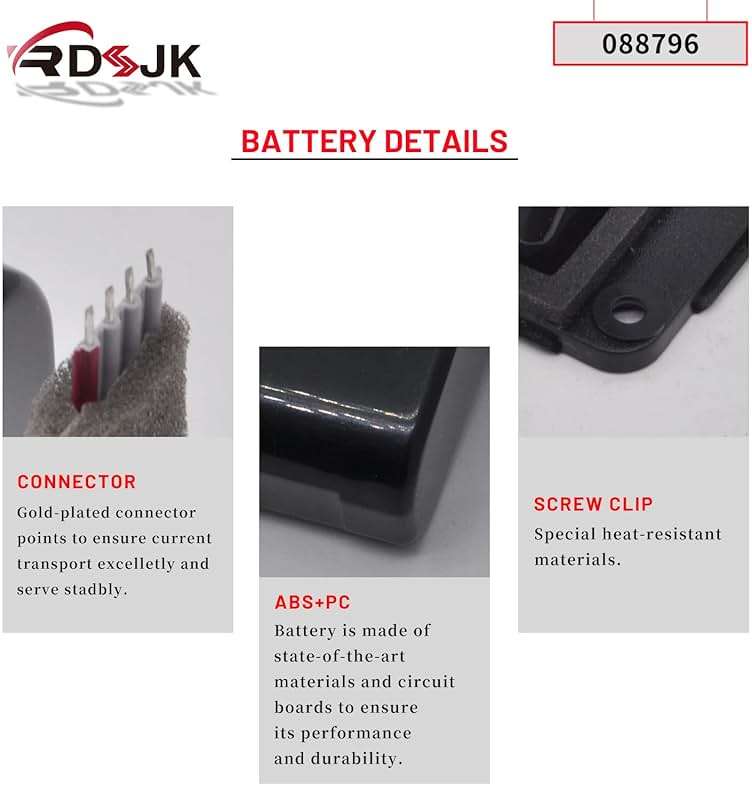 RDSJK 088796 088789 088772 Battery Replacement for Bose Soundlink Mini 2 II mini2 mini II Bluetooth Speaker 7.4V 17Wh - Image 5