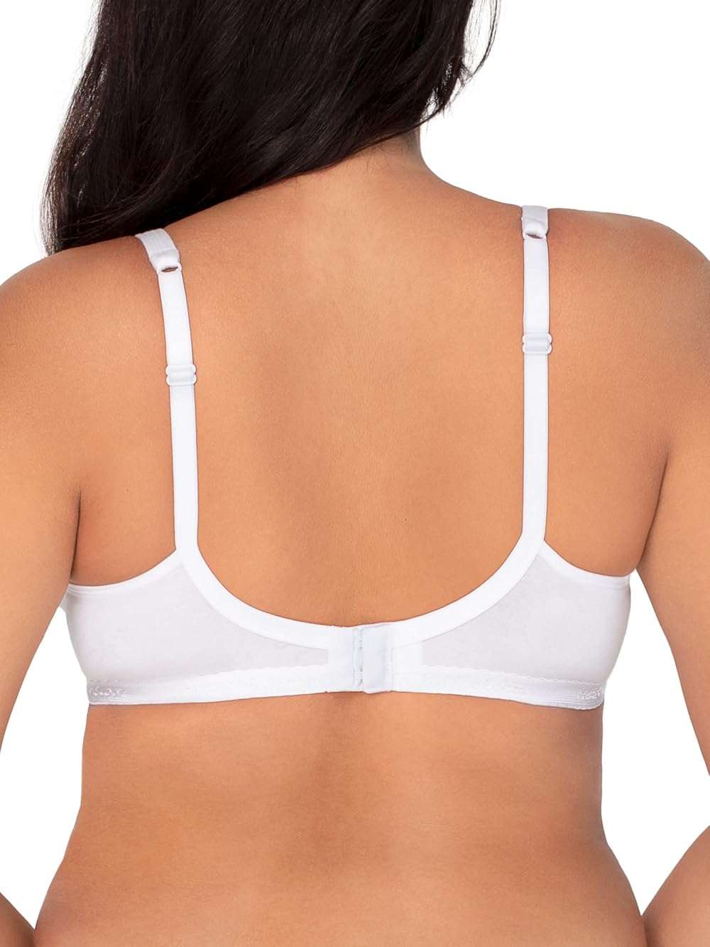Fruit of the Loom Women's Unlined Underwire Bra - Cotton & Spandex Blend for Natural Shape and Flexibility - Image 7