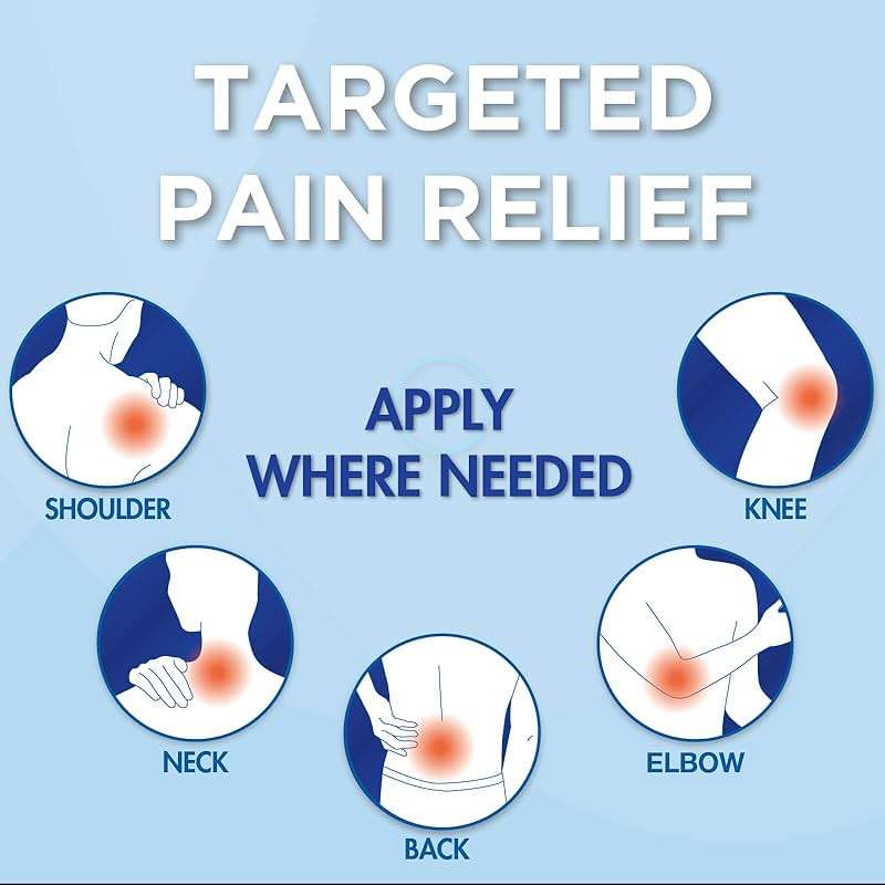 HealthWise Maximum Strength Pain Relief 4% Lidocaine Pain Relief Patch, Blue, (59-9116) - Image 3