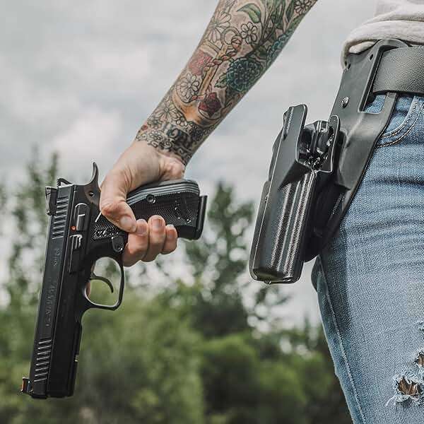 Mid-Rise Drop Leg Platform - USA Made - Duty and Offset Drop Leg Belt Attachment for OWB, TASER, Leo & More - by Blade-Tech for Holsters - Image 4