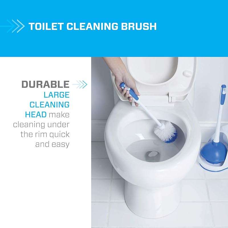 Mr. Clean Toilet Bowl Brush and Plunger Caddy Combo (Set of 2) - Image 5