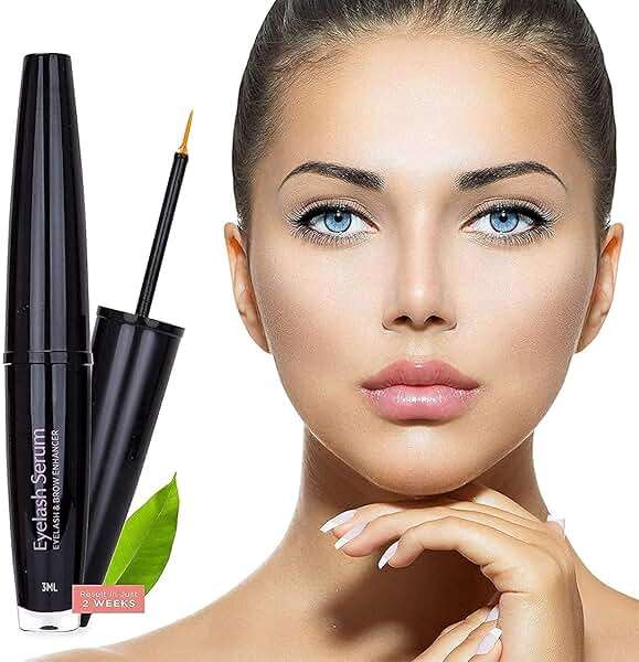Natural Vine Eyelash Growth Serum: Lash Enhancing Serum with Advanced Formula to Boost Longer Fuller and Thicker Looking Lashes - Vegan & Cruelty-Free for Sensitive Eyes 3mL 3 Months Supply - Image 8