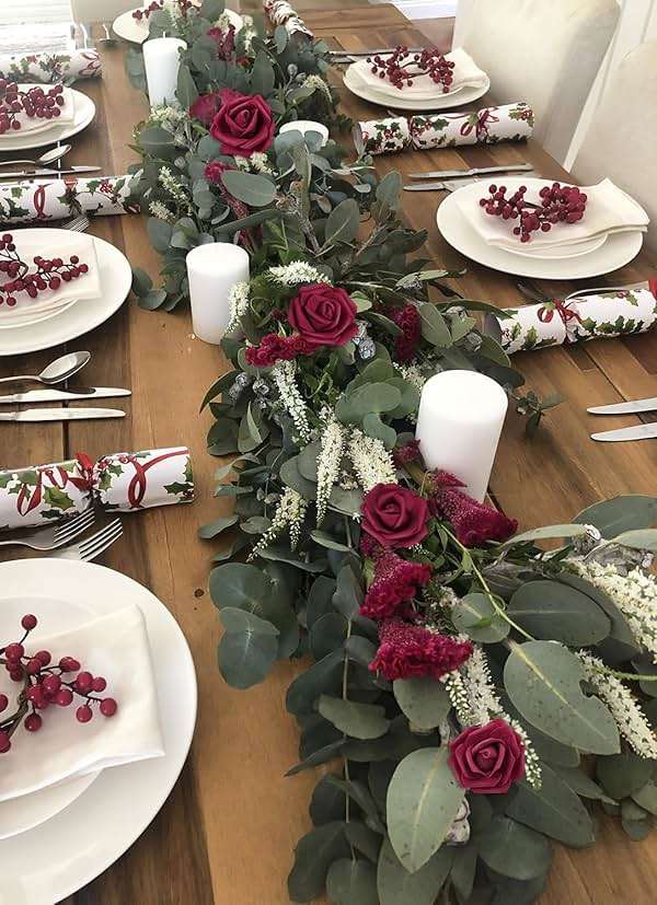 Artificial Rose Flowers,100 pcs Foam Rose Bulk Burgundy Fake Flower Heads for DIY Wedding Bouquets Rose Wall Kissing Balls Bridal Shower Centerpieces Arrangements Party Tables Decorations(Burgundy) - Image 7