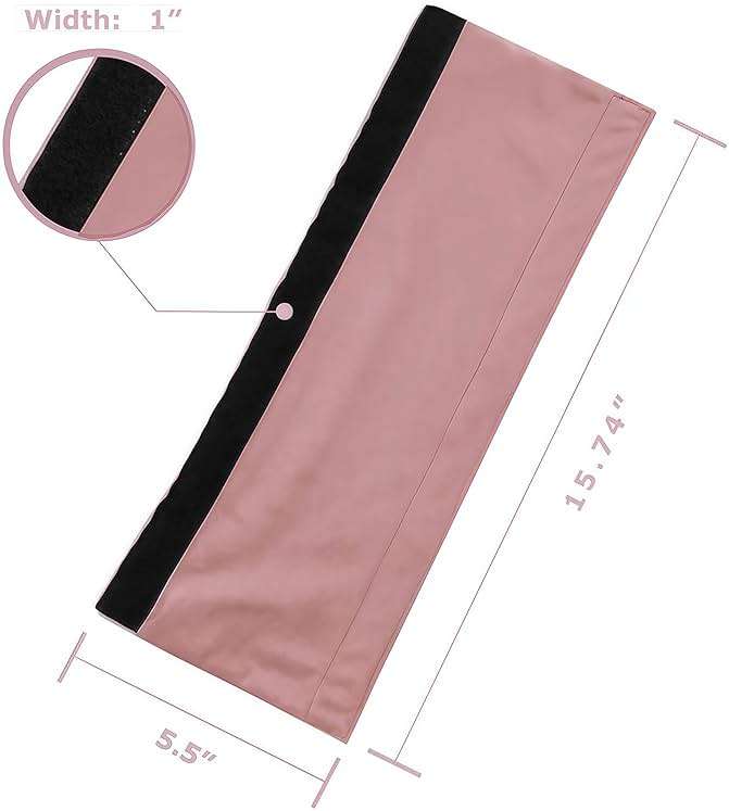 Daixers 3PCS Refrigerator Door Handle Covers Kitchen Decor Keep Appliance Clean Anti-Static Stains for Fridge Dishwashers Velvet (Pink) - Image 3