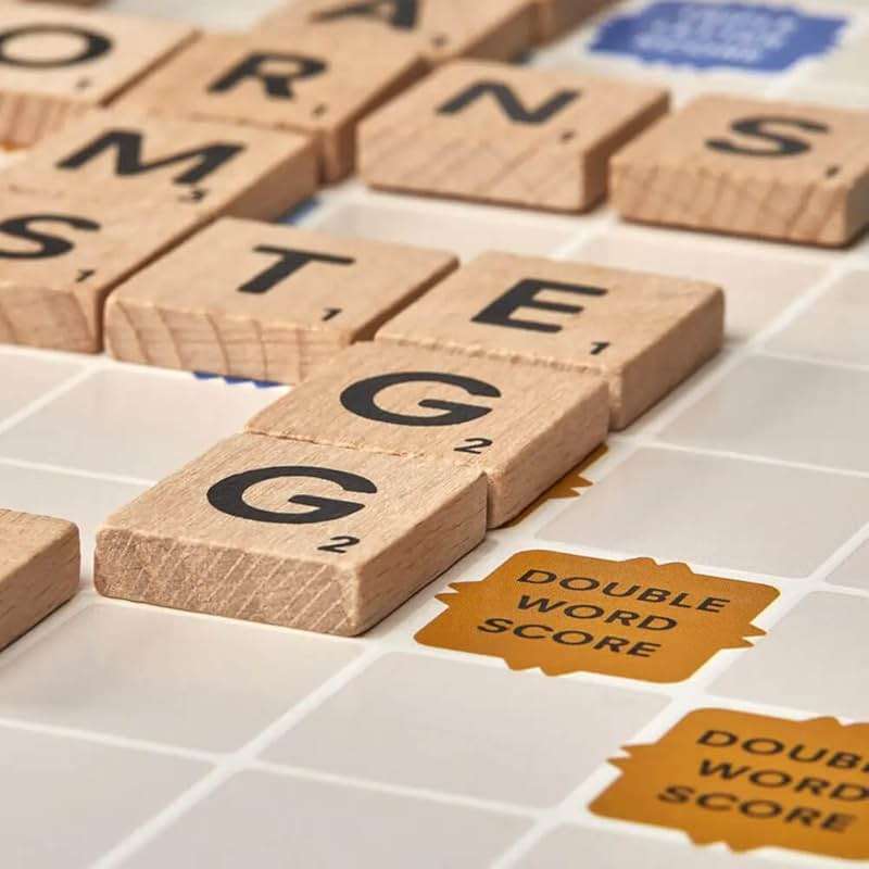 Hasbro Gaming Scrabble Board Game, Classic Word Games for Kids Ages 8 and Up, Fun Family Game for 2-4 Players, The Classic Crossword Game - Image 6