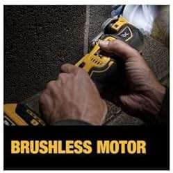 DEWALT 20V Oscillating Tool, Cordless, Wood Blades, Sandpaper, Tool Bag, Battery and Charger Included (DCS356SD1) - Image 6