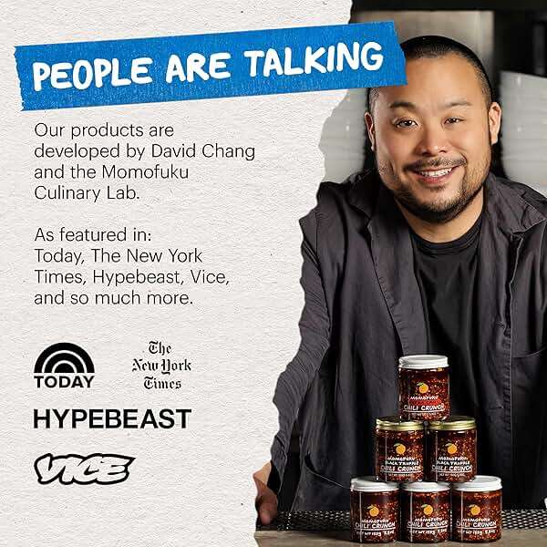 Momofuku Chili Crunch by David Chang, (5.5 Ounces), Chili Oil with Crunchy Garlic and Shallots, Spicy Chili Crisp - Image 5