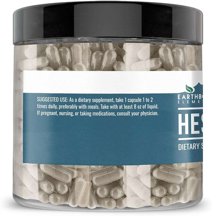 Earthborn Elements Hesperidin 200 Capsules, Pure & Undiluted, No Additives - Image 3