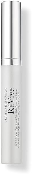 RéVive Hydrating Under Eye Cream for Wrinkles - Sensitif Anti Aging Eye Cream with Bio-Renewal Peptide, Prebiotics, Niacinamide - SPF 30 Broad Spectrum for Eye Repair & Dark Circles (15 ml) - Product Image