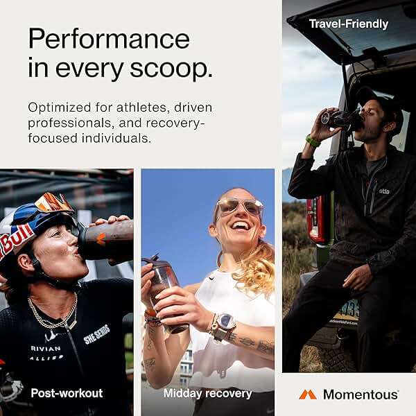 Momentous Essential Grass-Fed Whey Protein Powder - 20 g Whey Isolate Protein - NSF Certified for Sport - Gluten-Free - 25 Servings for Essential Everyday Use - Vanilla - Package May Vary - Image 6