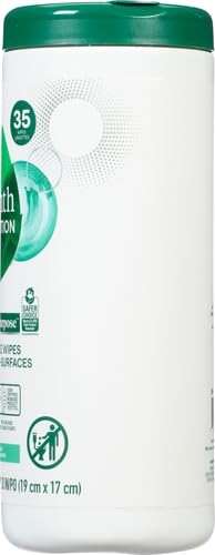 Seventh Generation Multi-Surface Cleaning Wipes, Garden Mint Scent, Cuts Grease & Grime, 35 Wipes - Image 11
