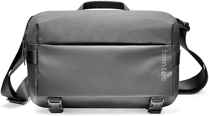 tomtoc Compact EDC Sling Bag 3L-10L, Minimalist Crossbody Bag Chest Shoulder Pack for Men Women, X-pac/Recycled Polyester - Product Image