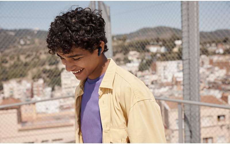 JBL Tune 230NC TWS - True Wireless In-Ear Headphones, Active Noise Cancelling with Smart Ambient, JBL Pure Bass Sound, 4 mics for perfect voice calls, IPX4, 40Hrs of battery life (Blue) - Image 2