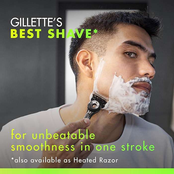 Gillette Labs Razor Blade Shaving Refills for Men, 6 count - Image 2