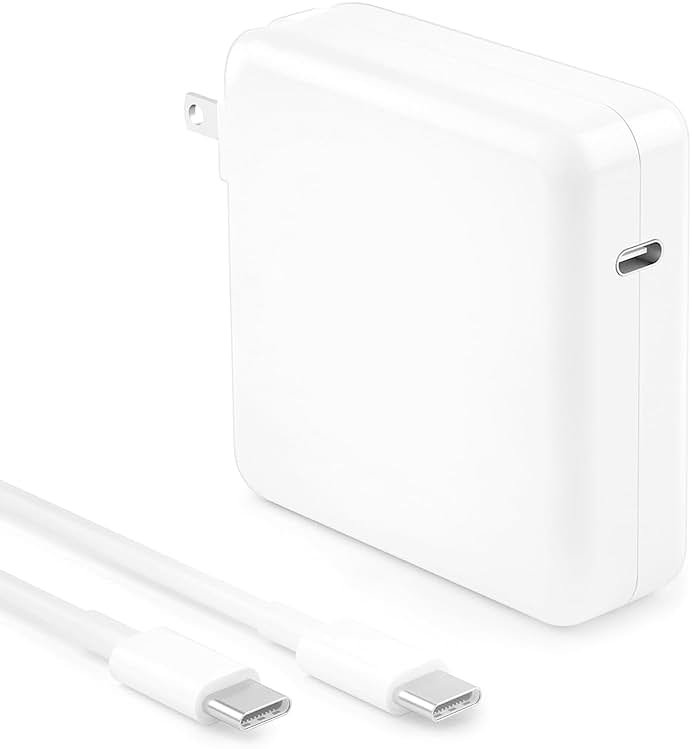 Mac Book Pro Charger - 118W USB C Charger Fast Charger Compatible with MacBook Pro, MacBook Air, M1 M2 M3 M4 M5, iPad pro, Samsung Galaxy and All USB-C Devices, 6.6ft Cable - Product Image