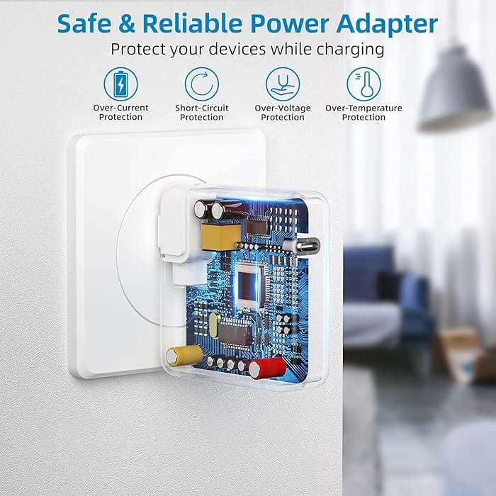 Mac Book Pro Charger - 118W USB C Charger Fast Charger Compatible with MacBook Pro, MacBook Air, M1 M2 M3 M4 M5, iPad pro, Samsung Galaxy and All USB-C Devices, 6.6ft Cable - Image 5