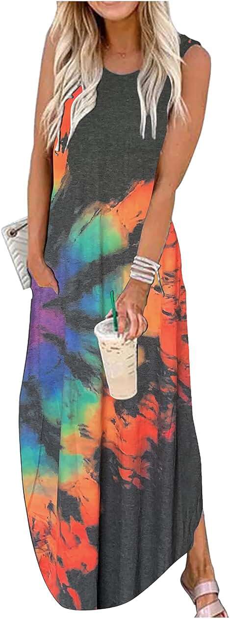 CHUNTIANRAN Maxi Dresses for Women Summer Outfits Boho Beach Long Dresses Casual Sundresses Resort Wear for Women 2026 - Image 1