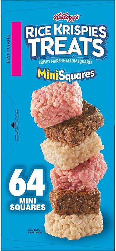 Rice Krispies Treats Mini Marshmallow Snack Bars, Kids Snacks, Variety Pack, 24.8oz Box (64 Bars) - Image 9