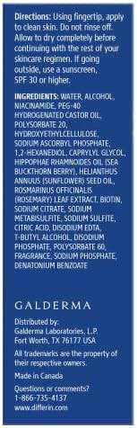 Differin Dark Spot Correcting Face Serum, Dark Spot Correcting Serum by the makers of Differin Gel, Gentle Skin Care for Acne Prone Sensitive Skin, 1 oz (Packaging May Vary) - Image 10