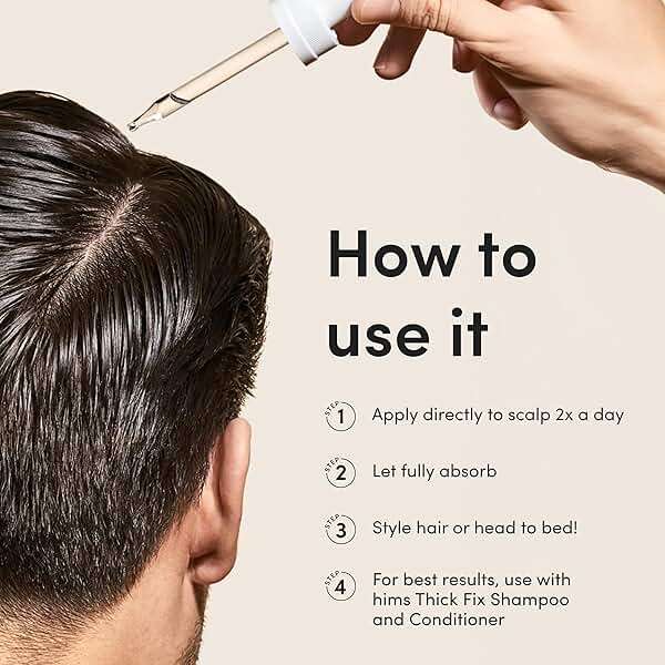 hims Hair Regrowth Treatment - Topical Minoxidil 5% Solution for Men - Extra Strength - Supports Thicker, Fuller Hair - Non-Greasy - Unscented, 2 Pack - Image 4