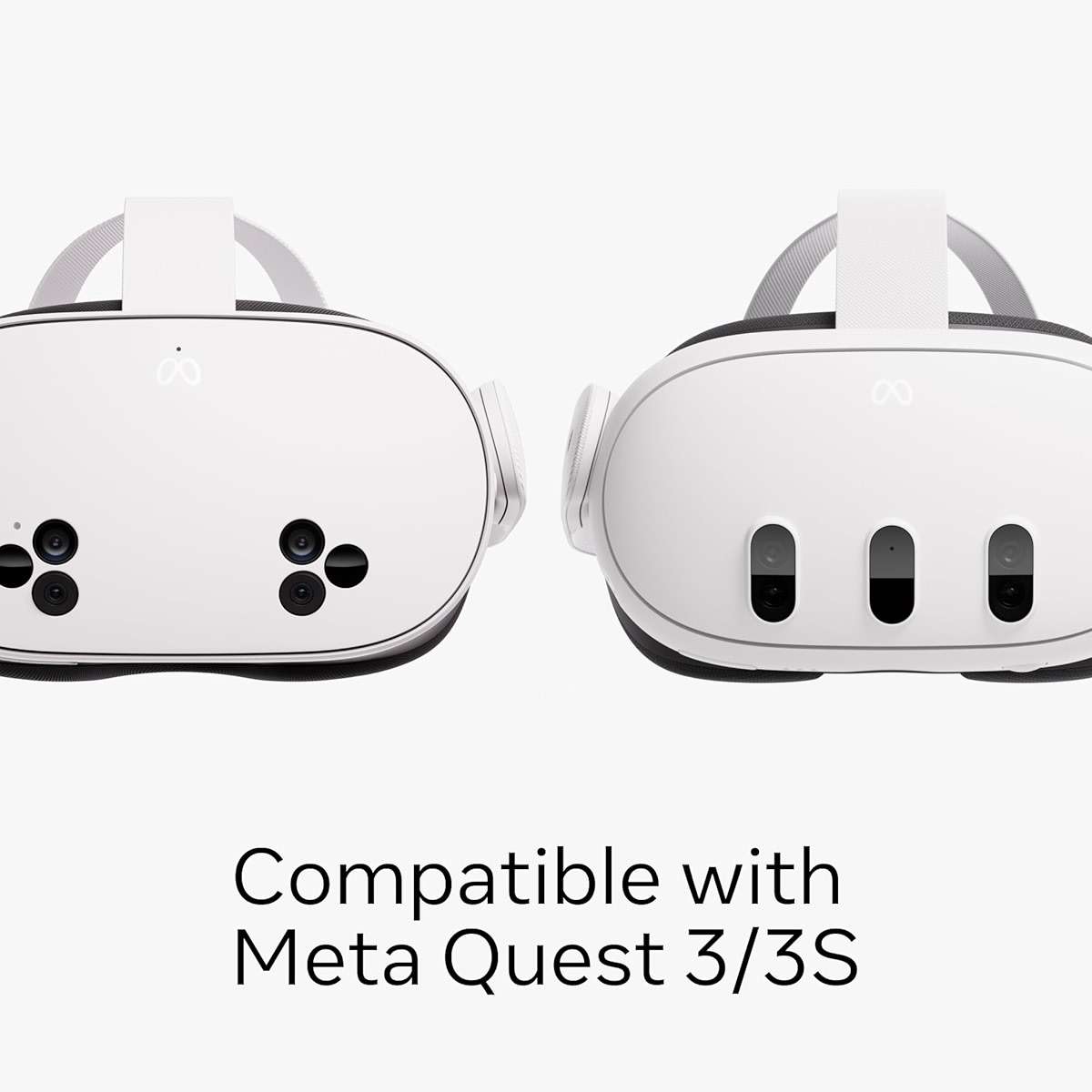 Meta Quest Compact Carrying Case — Works with Meta Quest 3/3S — Refreshed Compact Design — Fits 3/3S, Touch Plus Controller, Active Straps, Charging Cable, and Adapter - Image 5