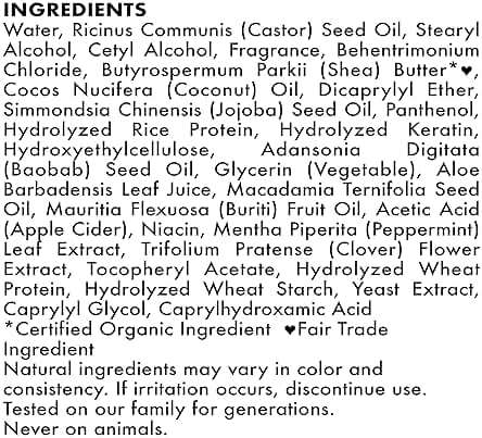 SheaMoisture Leave In Conditioner, Jamaican Black Castor Oil to Soften, Detangle & Reduce Breakage, 20 oz - Image 7