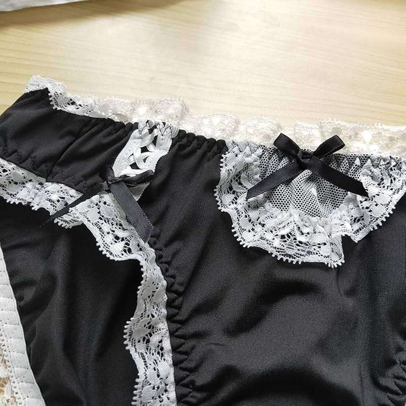 Joyralcos Japanese Lolita Bikini Panties Sexy Anime Briefs for Women Maid Cosplay Lingerie Panty - Image 6