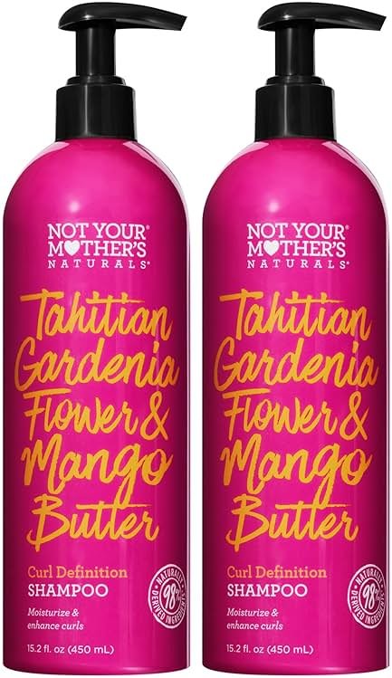 Not Your Mother's Naturals Curl Definition Set - Tahitian Gardenia Flower & Mango Butter - Moisturize and Enhance Curls (Shampoo, 2-Pack) - Product Image