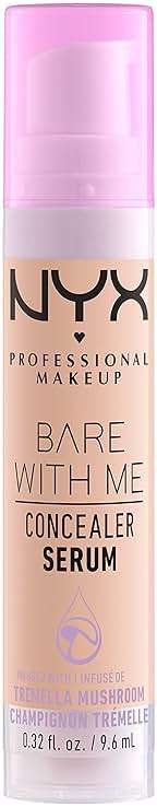 NYX PROFESSIONAL MAKEUP Bare With Me Concealer Serum, Concealer Makeup For Up To 24Hr Hydration - Light - Image 7