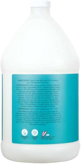 Ginger Lily Farms Salon Formula 100% Pure Morocco Argan Oil Conditioner for All Hair Types, 100% Vegan & Cruelty-Free, 1 Gallon, 128 Fl Oz (Pack of 1) Refill - Image 3