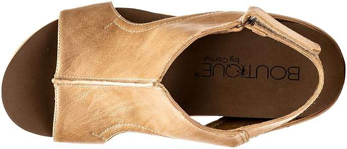 Corkys Footwear Womens Carley Wedges, Featuring Corkys EVA Foam Cushioned Insoles, A 2.5 Inch Heel, Lightweight For All Day Wear, And Hook And Loop Closure - Image 4