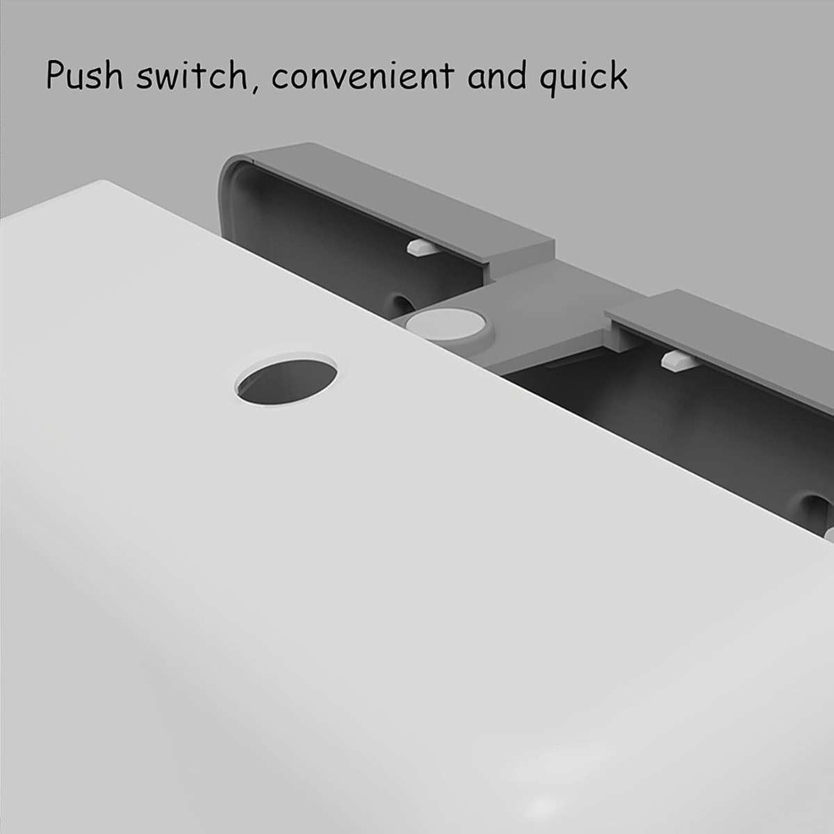 TOBEFORT Touchless Paper Towel Dispenser Wall Mount, No Drilling Waterproof/Dustproof Multifold Tissue Holder for Home Kitchen Office Bathroom Toilet… - Image 4