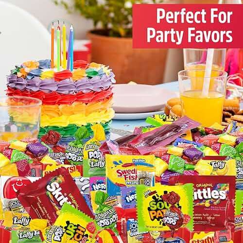 Bulk Candy Variety Pack - 2 Lbs Assorted Classic Mix - Bulk Care Package - Office Assortment - Gift Box for Birthday Party, Kids, College Students & Adults (Package Selection May Very) - Image 5