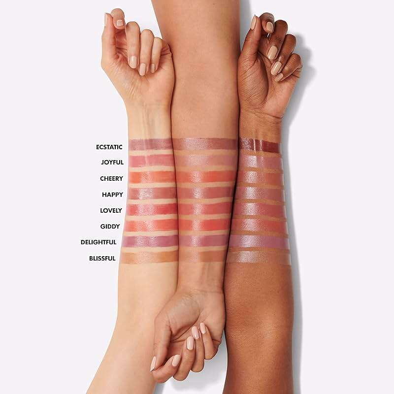 e.l.f. Hydrating Core Lip Shine with Shea Butter & Vitamin E, Tinted Lip Balm for A Smooth, Glossy Finish & Long-Lasting Moisture, Ecstatic Deep Berry - Image 5