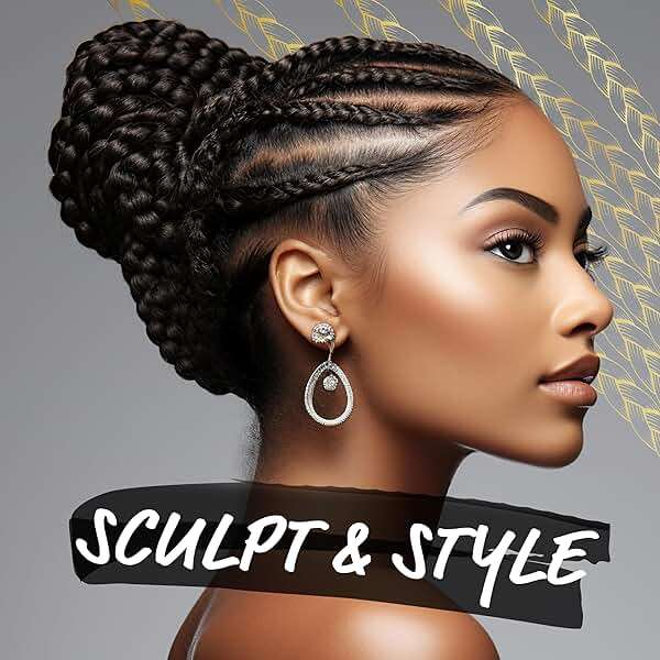 EBIN NEW YORK Braid Formula Conditioning Gel, Super Hold, 11 Oz | Great for Braiding, Twisting, Edges, No Residue, No Flaking, Strong Hold, High Shine, Smoothing with Clean, No Build-up - Image 2