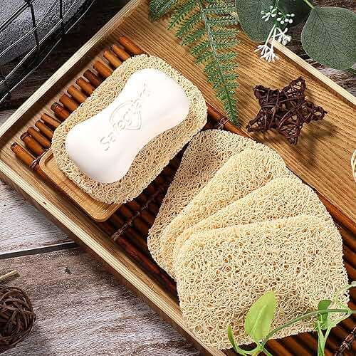 Soap Savers Pads Draining Lift Pad Bar Dish Soap Saver Holder Accessories Draining Mat for Shower Kitchen Bathroom Travel Hotel Cleaning(Beige,50 Pcs) - Image 7