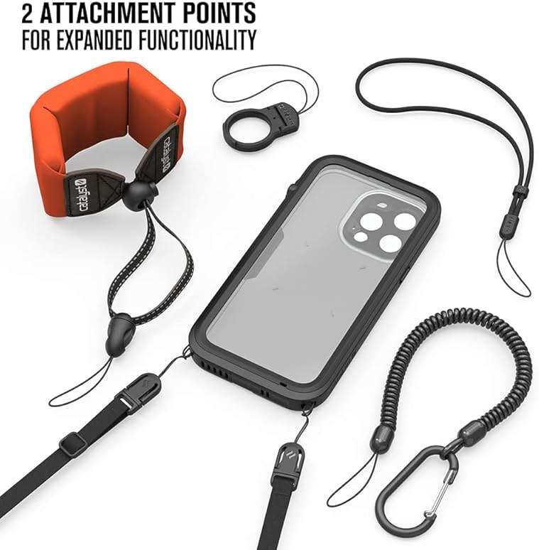 Catalyst Total Protection Case for iPhone 13 Pro Max - 5X More Waterproof iPhone 13 Pro Max Case, Highly Responsive Screen and Face id, Survives up to 65% Higher Drops Black - Image 6