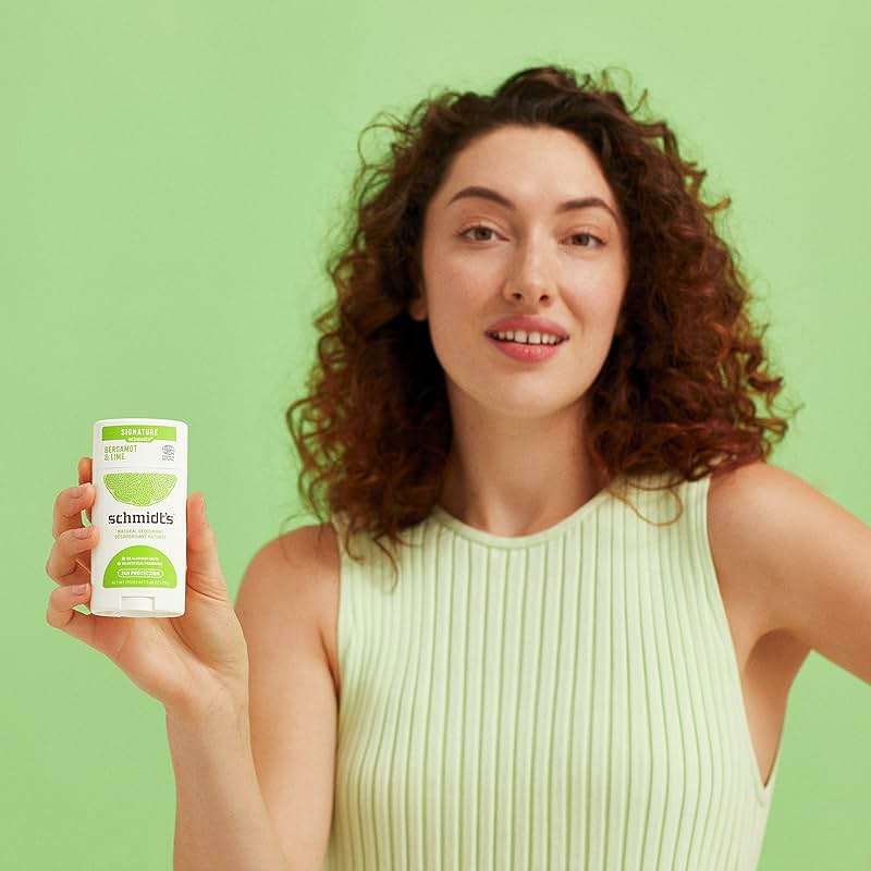 Schmidt's Aluminum Free Natural Deodorant Bergamot & Lime 2 count For Women and Men, with 24 Hour Odor Protection, Certified Cruelty Free, Vegan Deodorant, 2.65 oz - Image 3