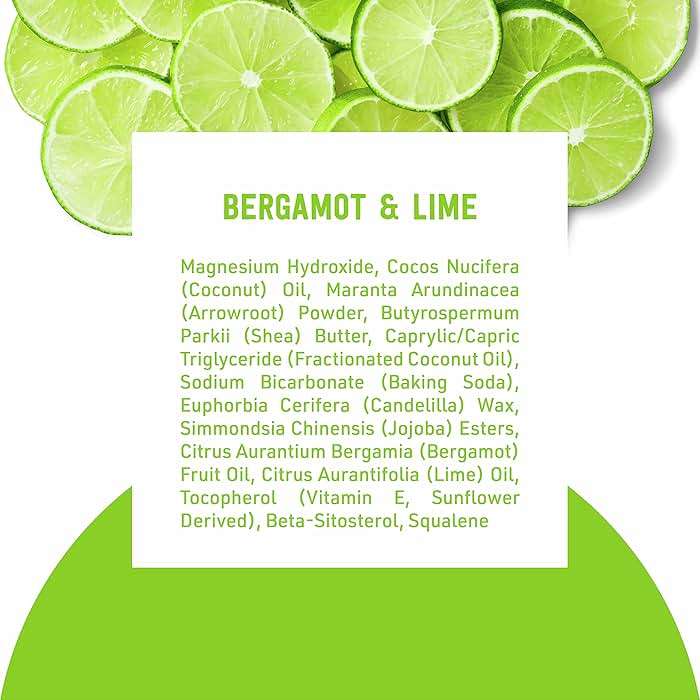 Schmidt's Aluminum Free Natural Deodorant Bergamot & Lime 2 count For Women and Men, with 24 Hour Odor Protection, Certified Cruelty Free, Vegan Deodorant, 2.65 oz - Image 6